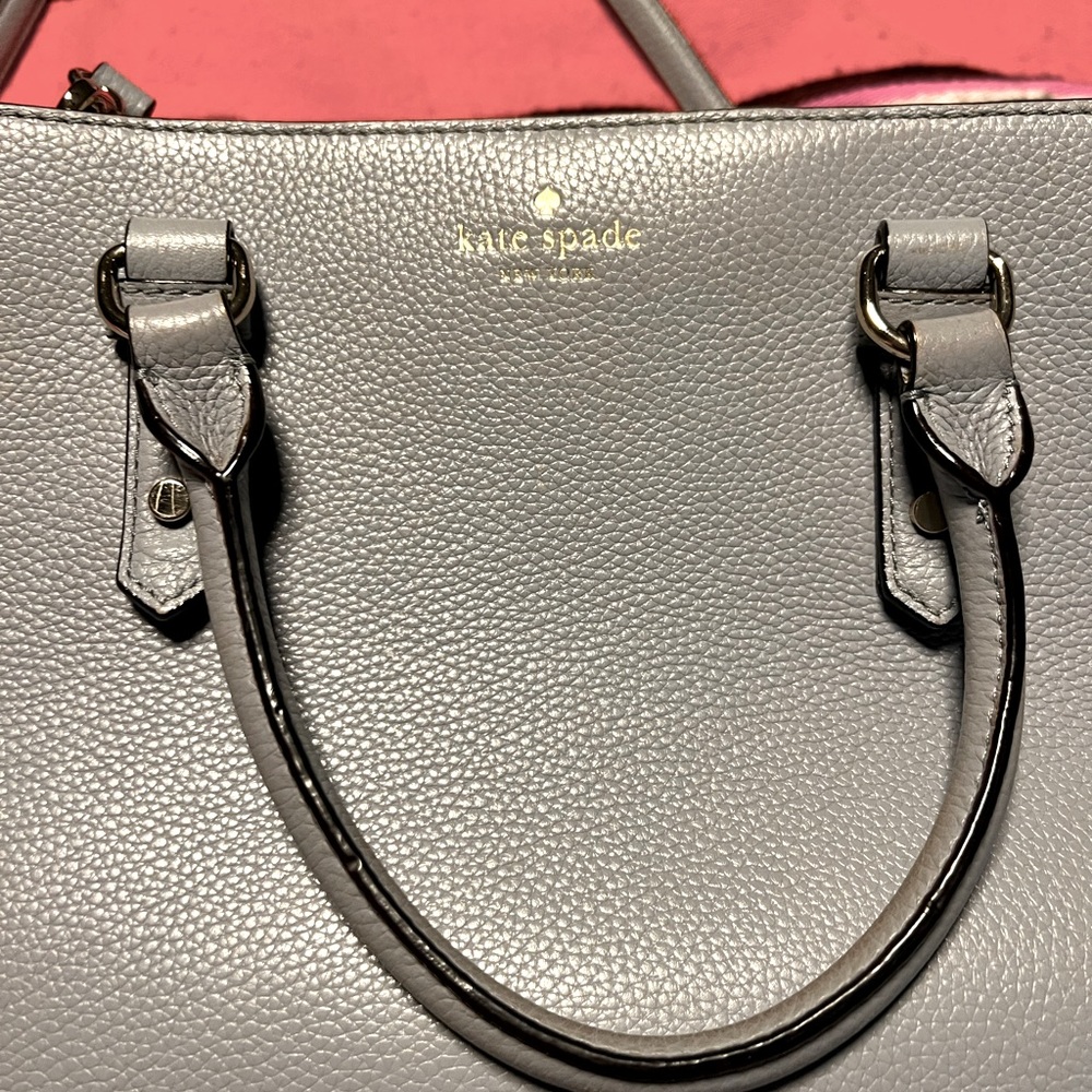 Late Spade medium satchel - avalon mist green